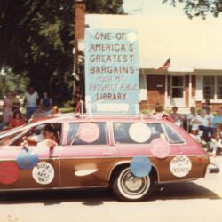 Library Parade Float circa 1975.