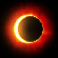 Partial eclipse photo