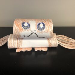 paper porg craft