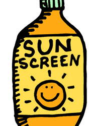 sunscreen clipart