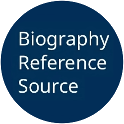 biography reference source web resource icon.