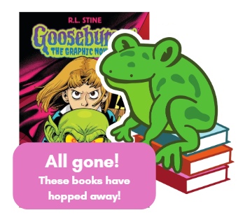 The Haunted Mask (Goosebumps graphic novel) - All gone! These books have hopped away!